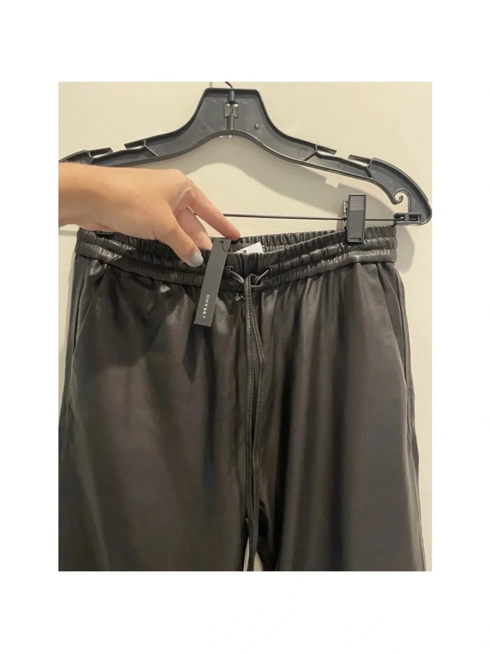 J BRAND Leather trousers